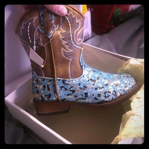 Toddlers bling boots